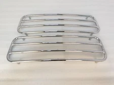 Chrome Hard Saddlebags Top Rails For Harley Electra Street Glide FLHT Road King