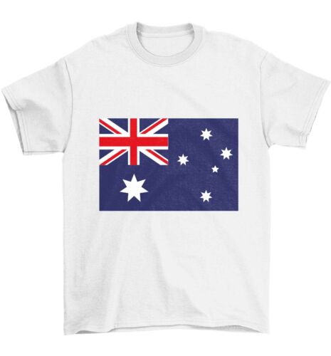 Australian flag, child's tshirt Ozzy sport cricket football koala patriotic 7306 - Afbeelding 1 van 16