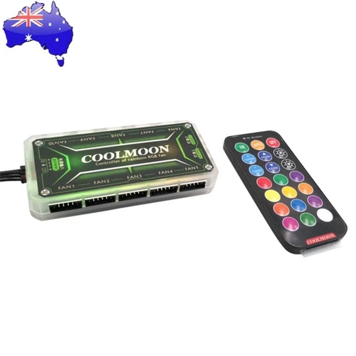 COOLMOON RGB Light Remote Controller DC12V 5A LED RGB Intelligent Control Dimmer