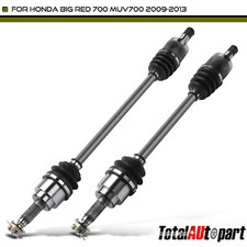 2pcs Cv Axle Assy For Honda Big Red 700 Muv700 2009-2013 4x4 Front Left Right