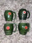 McCoy Green Coffee D.O.M. Mugs Cups Benedictine D.O.M. Liqueur Promo Lot Of 4
