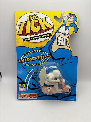Seltener Artikel The Tick Wing Flatterin Arthur Wacky Wind Up von Bandai