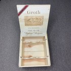 Groth RESERVA 2012 Cabernet Sauvignon Empty Wine Wood Box