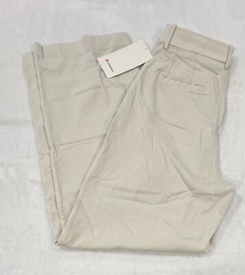 Lululemon Pleat Front High Rise Trouser Size 8 Regular 32'' Bone