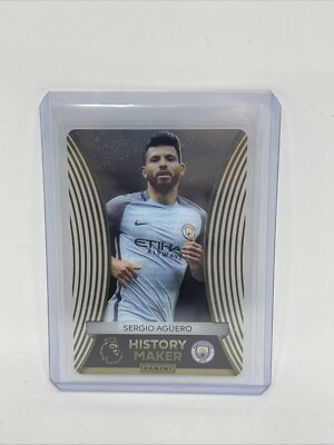Panini Premier League Adrenalyn XL 24/2025 Sergio Aguero SIGNATURE History Maker