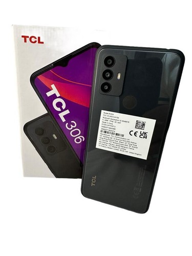 TCL 306 Grey 32GB 6.5" Unlocked Box Android Smartphone New * 1 Yr UK Warranty - 第 4/6 張圖片