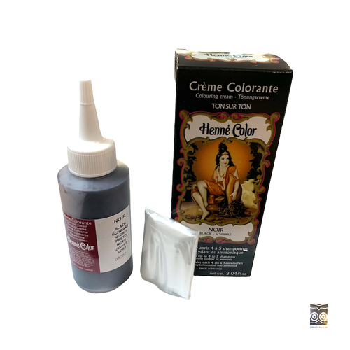 Crème Colorante Au Henné Acajou 90ml N J D - Soin Et Coloration Naturelle Des Cheveux, Fabriqué En France