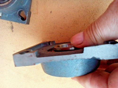 SKF BJ 206-103 Y-Lager (für 1,3/16 DIA Welle ) & Montageblock modifiziert - Bild 5 von 12