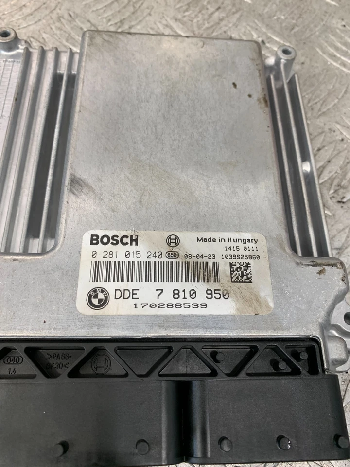 2008 BMW 5 SERIES E60 3.0 ENGINE CONTROL UNIT 7810950 #2 - Image 2 of 4