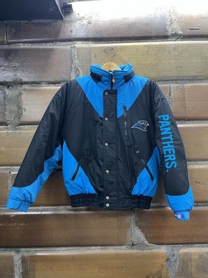 Vintage Carolina Panthers NFL Triple F.A.T. Goose Men s Puffer Coat Jacket Large