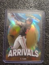 2024 Topps Finest - Arrivals Jung-Hoo Lee #A-21 Gold Refractor /50 (RC)