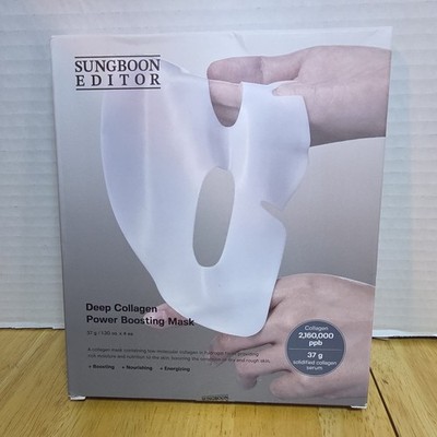 SUNGBOON EDITOR Deep Collagen Power Boosting Mask (4 Pack) #RC-4