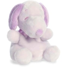 Aurora Palm Pals Peanuts Purple Snoopy Stuffed Animal - 5-Inch Plush