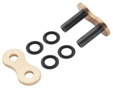 D.I.D 520 ZVM-X Series X-Ring Chain ZJ Rivet-Type Master Link Gold