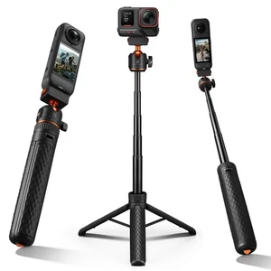 K&F CONCEPT Trépied de bâton de selfie pour la libération rapide magnétique Insta360 X5/Ace Pro 2
