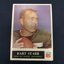 1965 Philadelphia  #81 Bart Starr Green Bay Packers vg ex 26460