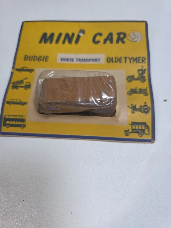 6 mini autos Budgie Oldetymer nuevos en paquete Foto 3 de 4