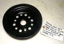 GM 1958-62 Corvette 283 327 Crankshaft Deep Single Groove Pulley 3756328 OEM