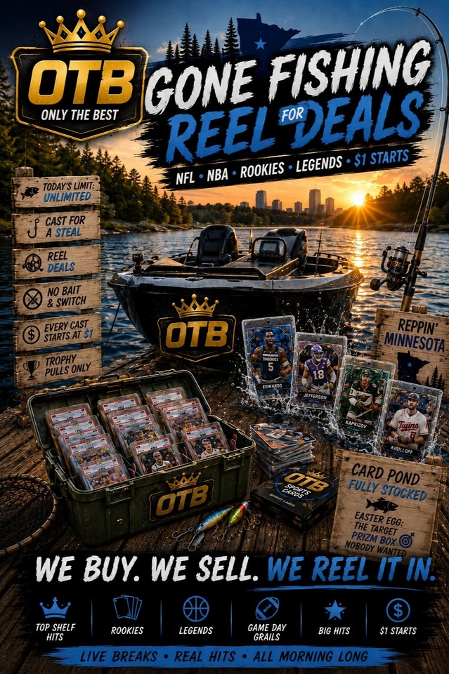 🎣 MORNING CATCH Reel In the Rookies • Chase the Legends • $1 Starts