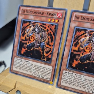Yu-Gi-Oh Due Sechs Samurai-Kamon 1.Auflage Common LCGX-DE228