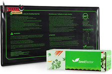 MET Certified Seedling Heat Mat, Seedfactor Waterproof Durable Germination Stati