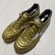 Mizuno Morelia UL Soccer Shoes Limited Leather Gold Rare Japan Y260113-1
