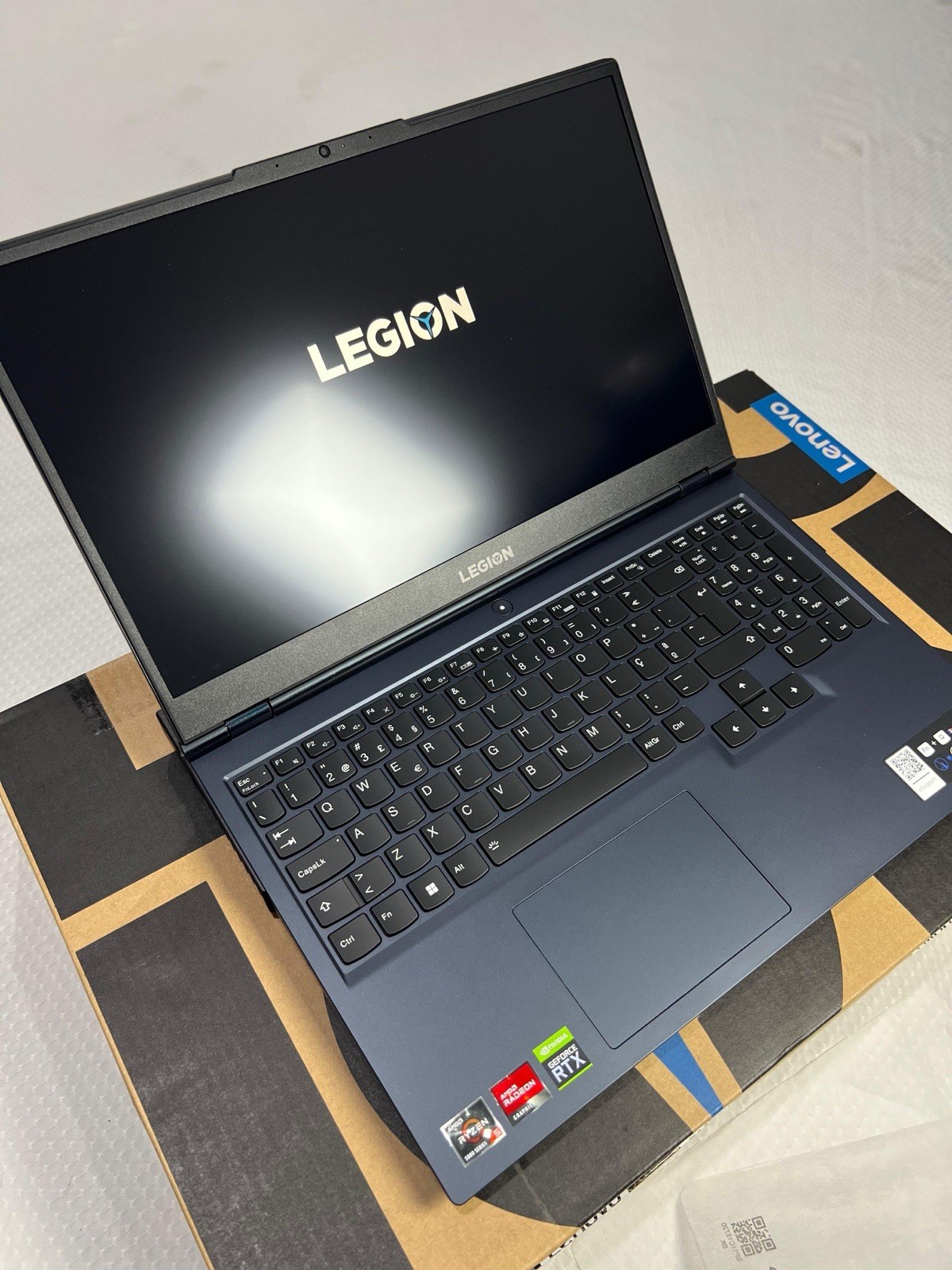 Lenovo Legion 5 15.6” Laptop Ryzen 5 5600H RTX 3060 8GB RAM 512GB SSD Mint