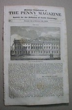 Papier 1833 : LONDON MINT & National Art Gallery ; numismatique ; EXERCICE DES FEMMES