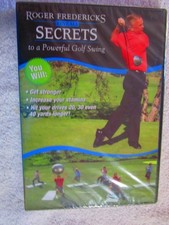 Roger Fredericks Reveals Secrets to a Powerful Golf Swing DVD 2005