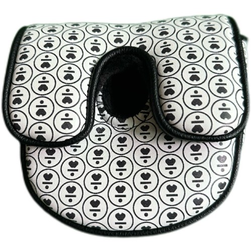 New DF3 Push Rod Cover Golf Club Cover Head Cover Cap Cover Magnetic Black white - Foto 10 di 21