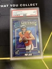 2024 Panini Donruss Bo Nix Rated Rookies Retro #19 PSA Mint 9 Denver Broncos