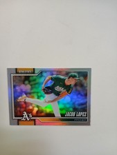 Jacob Lopez Rainbow Foil 2026 Topps Series 1 #76 Athletics