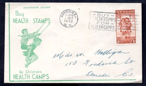 New Zealand - 1942 2d Health Issue First Day Cover