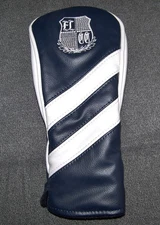 NEW PRG GOLF Vinyl Hybrid Rescue Utility Head Cover ECHO LAKE COUNTRY CLUB Blue