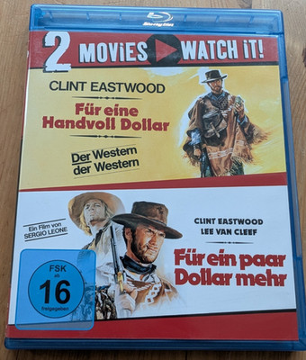 Für eine Handvoll Dollar + Für ein paar Dollar mehr Blu-ray - Double Feature