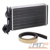WÄRmetauscher HeizungskÜHler Heizung FÜR VW Derby BJ 77-84 Iltis Polo 86C