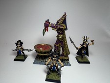Warhammer Fantasy Dark Elves Cauldron of Blood Metal Witch Elves OOP - 143