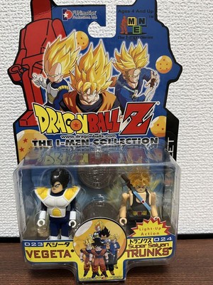 Rare Dragon Ball Z Figur Set Vegeta Trunks I-Men Collection TOYnami