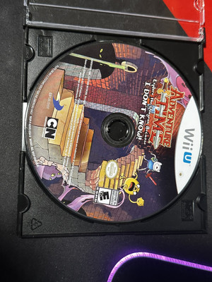 Adventure Time: Explore the Dungeon DISK ONLY TESTED (Nintendo Wii U, 2013)