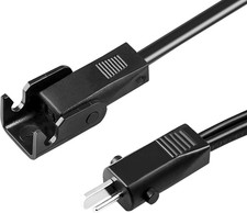 6.6 Feet Power Cord for Recliner Chair, 2 Pin Connector Power Extension Cable