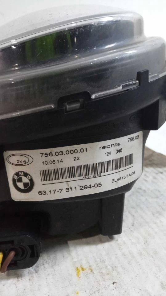 Luz antiniebla de esquina/estacionamiento para pasajeros para BMW 535i GT 442905 14-17 Foto 3 de 3