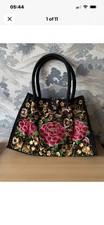 Joe Browns Colourful Floral Embroidered Handbag Shoulder Bag - Tapestry Folk 