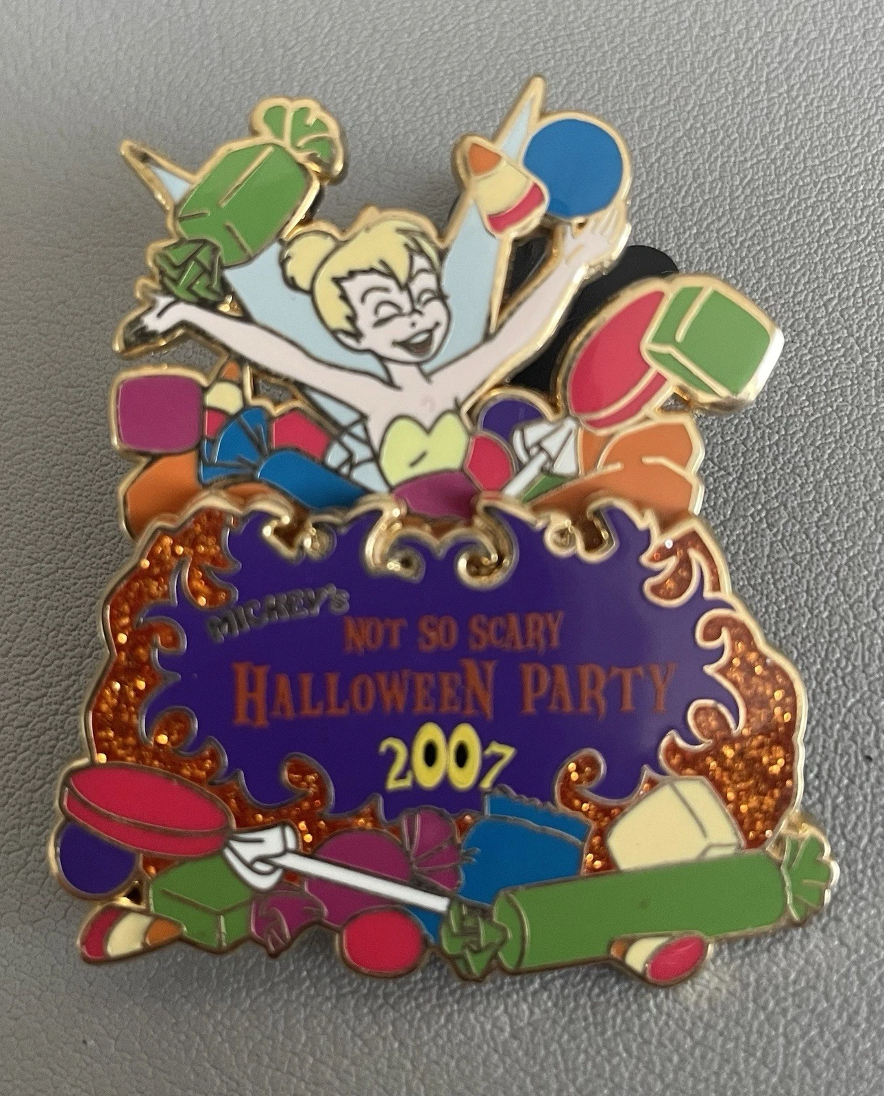 2007 Not So Scary Halloween Party Tinker Bell LE 2000 Disney Pin