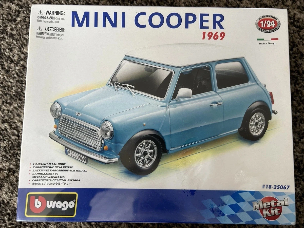 Burago Mini Cooper Foxtons 2001 1/18 as shown ( no box