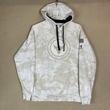 Under Armour Hoodie Mens M Khaki Camo Project Rock Veterans Day Pullover