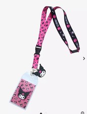 Kuromi Charm Lanyard