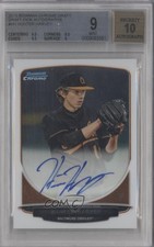 2013 Bowman Draft Chrome Prospect Hunter Harvey #BCA-HH BGS 9 MINT Auto 0t3