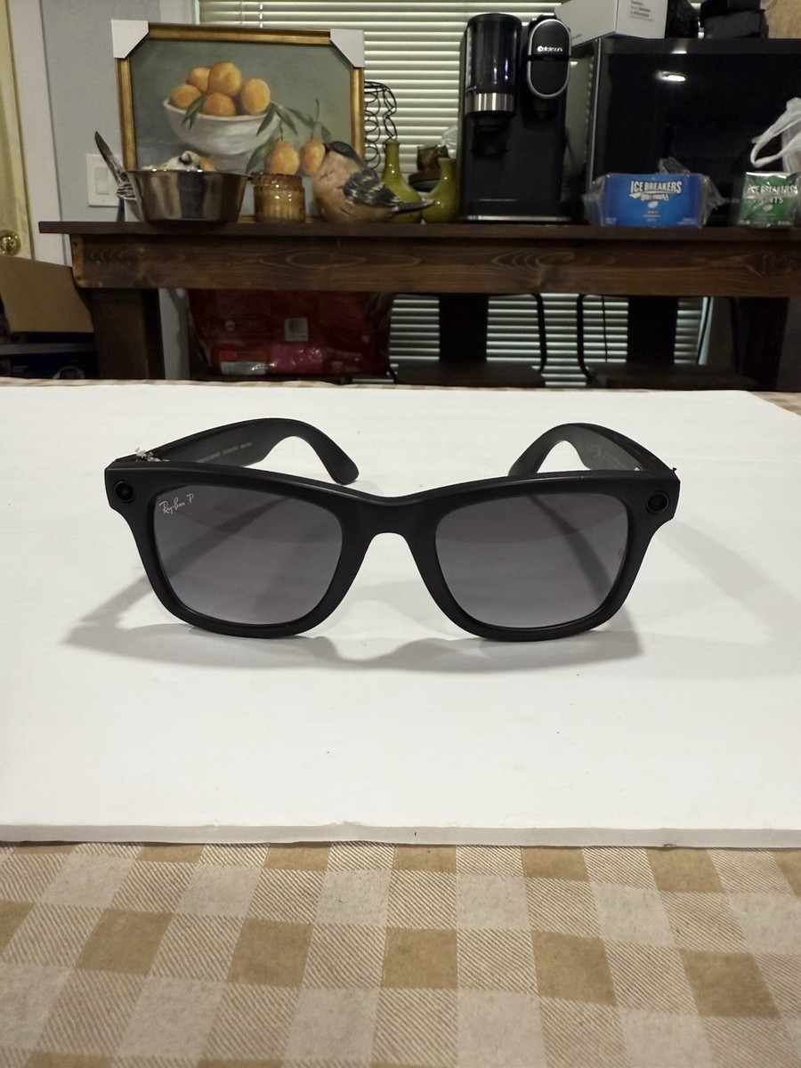 Meta Ray-Ban Wayfarer Smart Sunglasses RW4008 FOR PARTS OR