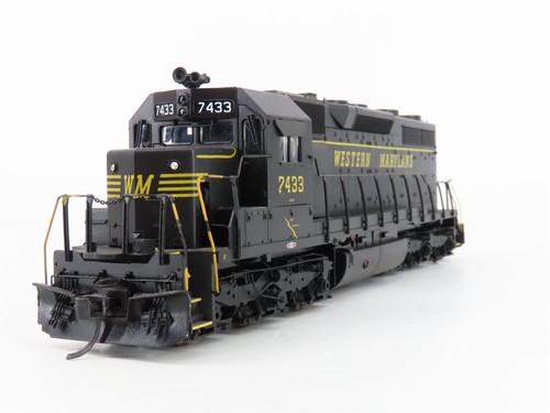 HO Scale Atlas Master WM Western Maryland EMD SD35 Diesel #7433 w/ DCC - Custom - Picture 4 of 11
