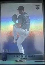 2022 Panini Chronicles - Elite Spencer Strider #18 Blue /99 (RC)